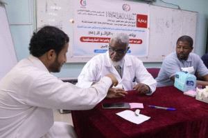 اختتام برنامج طبي لعلاج جرحى القوات المسلحة بمأرب