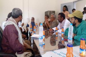 مدير عام ميفعة يفتتح المركز البيطري بجول الريدة بعد إعادة تأهيله