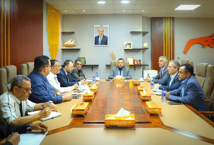 وزير الدولة محافظ عدن يبحث مع كبير مستشاري الأمن والسلامة بالأمم المتحدة تعزيز التنسيق الإنساني