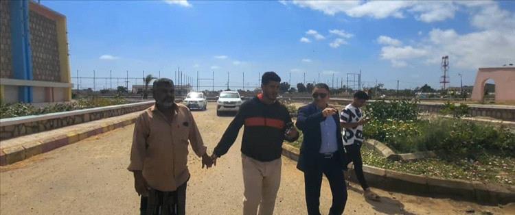 الأمين العام للمجلس المحلي بمحافظة أبين يقوم بزيارة تفقدية ميدانية لساحة الشهداء