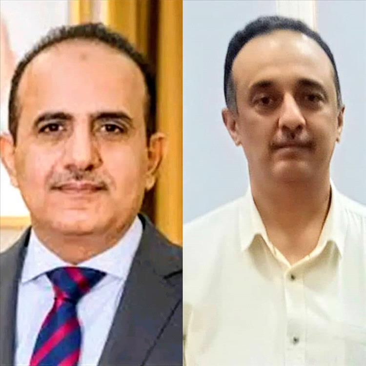 مدير عام الصحة بالعاصمة عدن الشعبي يهنئ الدكتور بحيبح  بتجديد الثقة بتعيينه وزير الصحة