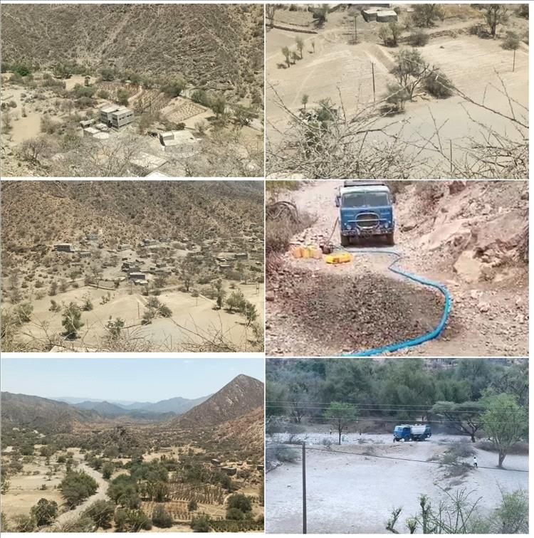 منطقة ظبه بسباح يافع تستقبل شهر رمضان بأزمة مياة خانقة