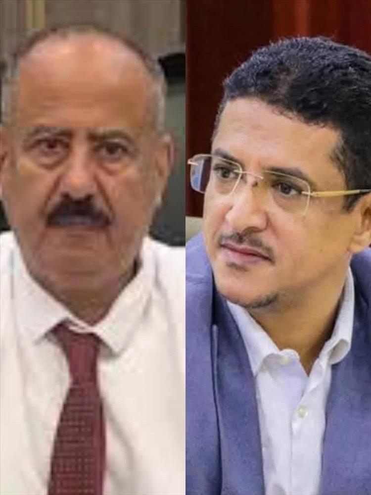 نائب مدير عام مطار عدن الدولي يهنئ محسن حيدرة بتعيينه وزيرًا للنقل