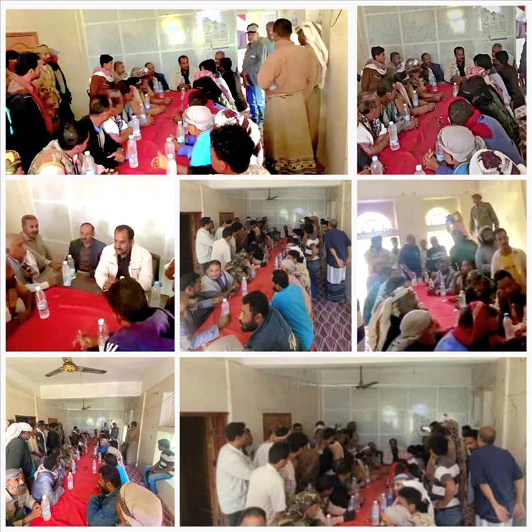 المدير العام بكر الشاعري يؤيد قرار المحافظ تكليف الشيخ محمد ريشان رئيساً للجان المجتمعية بمديرية قعطبة