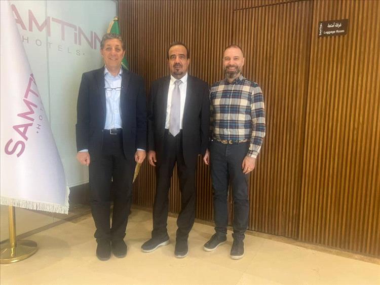 نائب رئيس الائتلاف الوطني الجنوبي يلتقي وفد المعهد الأوروبي للسلام