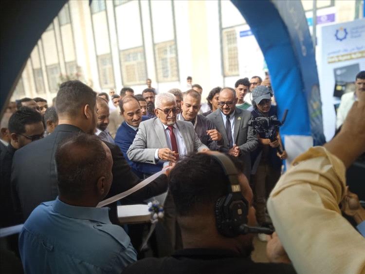 افتتاح معرض الريادة المالية والابتكار وإعادة الإعمار