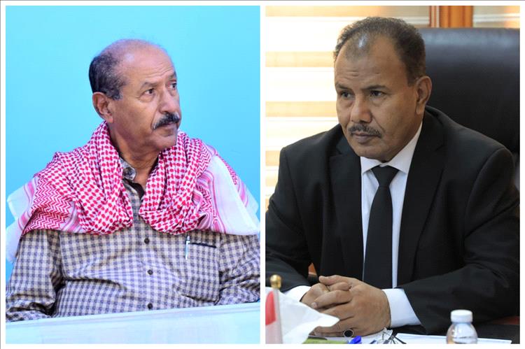 العامري يهنئ بارباع بمناسبة صدور القرار الجمهوري بتعيينه وكيلاً لشؤون الوادي والصحراء