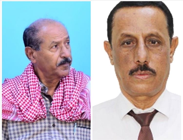 العمودي يهنئ بارباع بصدور القرار الجمهوري بتعيينه وكيلاً لشؤون الوادي والصحراء