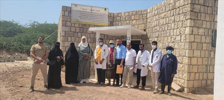 مدير عام رضوم يثمن زيارة وفد وزارتي الصحة والتخطيط للوحدة الصحية بمنطقة جلعة ويشيد بتحسن الخدمات الصحية