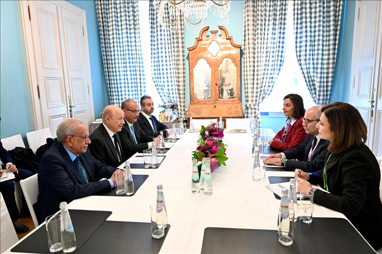 رئيس مجلس القيادة يبحث ورئيس وزراء لبنان جهود استعادة مؤسسات الدولة ومواجهة التحديات المشتركة