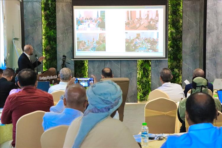 إنعقاد ورشة عمل لمناقشة تقرير إنجاز مشروع وادي حجر بحضرموت