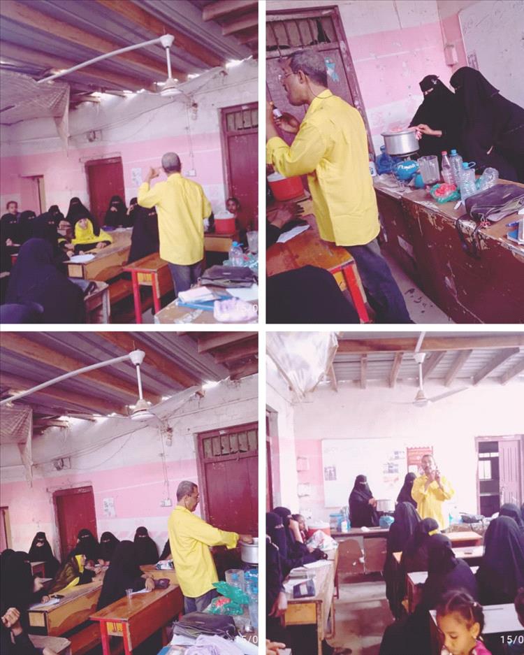 مؤسسة البركة للتنمية تقيم دورة في تصنيع العصائر الرمضانية