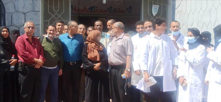 زيارة فريق طبي من مجمع الميدان الصحي إلى مستشفى الأمراض النفسية والعصبية التعليمي