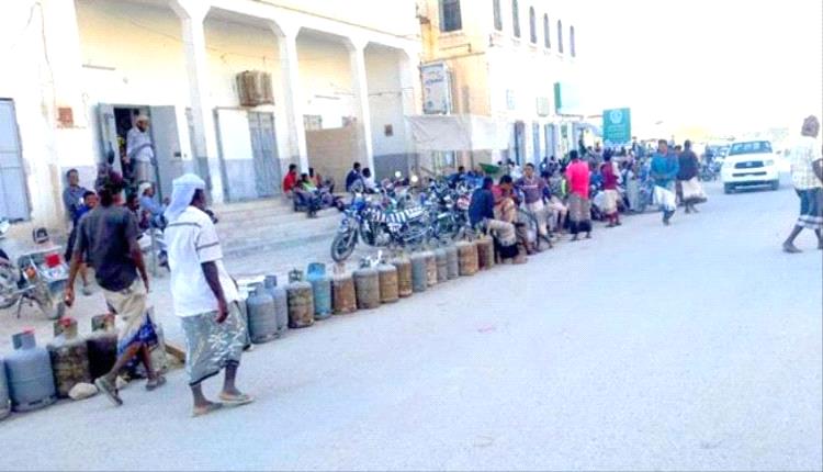 توجيهات بزيادة إمدادات الغاز المنزلي إلى حضرموت قبل رمضان