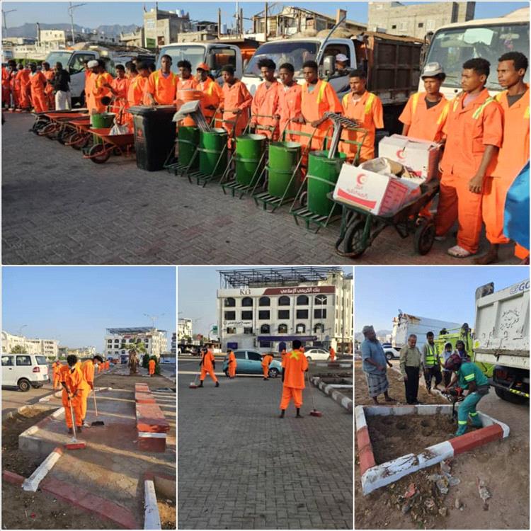 محافظ عدن يدعو أبناء المدينة للمشاركة في إنجاح حملة النظافة الشاملة
