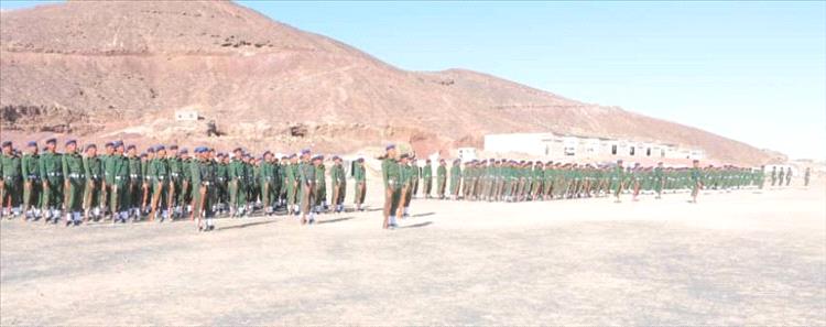 اختتام فترة الإستجداد لطلاب الدفعة الأولى (جامعيين) بكلية الشهيد الشعلان للعلوم الشرطية والأمنية بمأرب