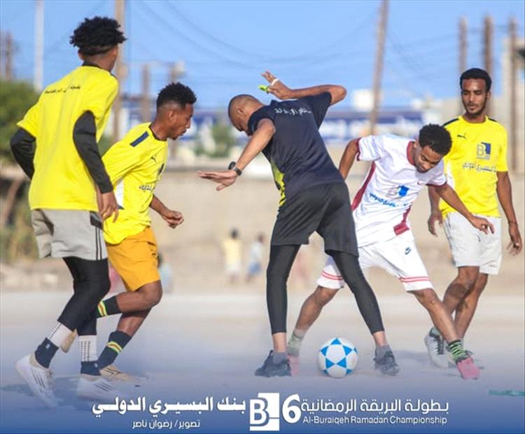 أرض المدد يفرض شخصيته بثنائية أمام اتحاد الفارسي في بطولة البريقة الرمضانية النسخة السادسة