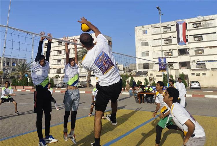 فريق جمال سالم يفوز على النمور في دوري/ عواد الحسني للكرة الطائرة