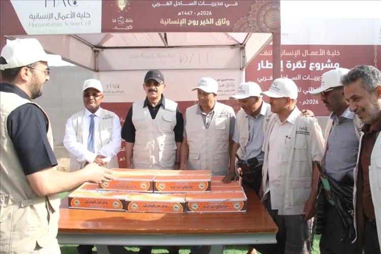 تدشين مشروع "تمرة إفطار" في المديريات المحررة لمحافظة الحديدة