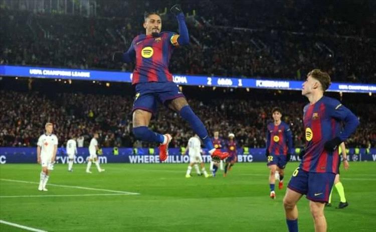 برشلونة يعتلي صدارة الدوي الاسباني بفوزه على ليفانتي بثلاثية