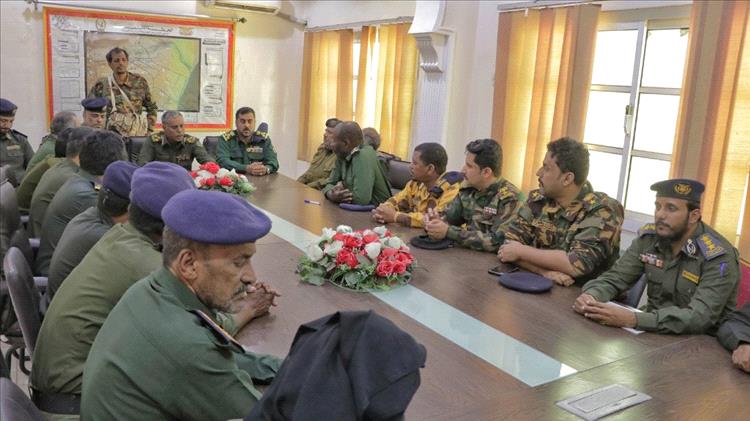 اجتماعً أمني موسع لشرطة المهرة  يؤكد برفع الجاهزية خلال شهر رمضان