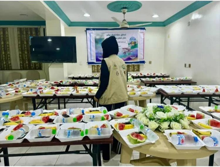انطلاق قافلة الأيادي البيضاء لتفطير الصائمين في محافظة عدن 