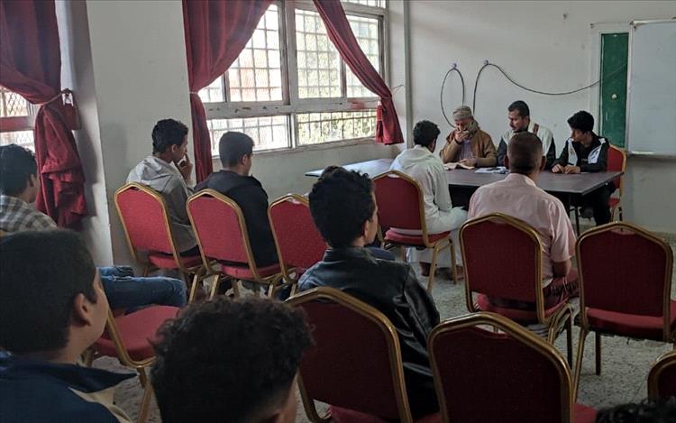 انطلاق مسابقات القرآن الكريم ضمن مهرجان مدرسة الشعب بتعز 