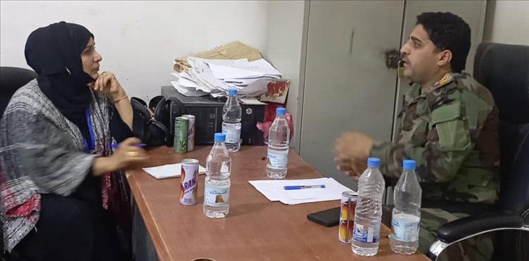 المقدم ناجي المصعبي: تحدياتنا الأمنية تتمثل في الموقع الحدودي لحساس لمديرية شحن