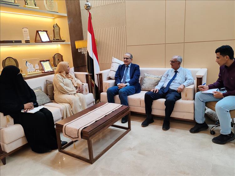 بحيبح وجعسوس يناقشان تعزيز العمل المشترك 