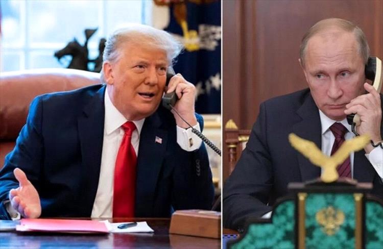 دونالد ترامب يعلن إجراء اتصال مع فلاديمير بوتين ويعرب عن أمله بإنهاء حرب أوكرانيا
