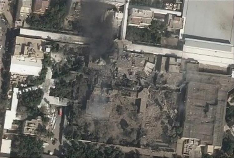 نيويورك تايمز تنشر صورة أقمار صناعية لمقر خامنئي في طهران عقب غارات إسرائيلية 