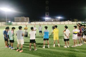 منتخب سقطرى يستأنف تدريباته في حديبو استعدادًا للاستحقاقات القادمة