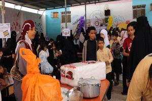 مدرسة اجيال الغد الأهلية بتبن تقيم مهرجان وطبق خيري لصالح مرضى السرطان