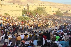 تريم تشهد سباق الهجن السنوي وسط حضور جماهيري واسع