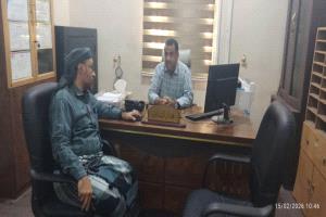 الوكيل الحمزة يزور سنترال مودية....