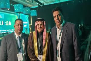 إعلام حلف قبائل حضرموت يشارك في افتتاح المنتدى السعودي للإعلام السادس بالرياض