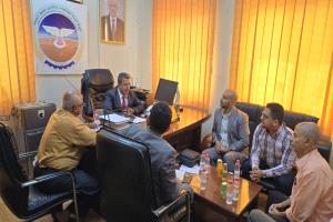 ​وحدة جمع المعلومات المالية وهيئة المواصفات والمقاييس تعقدان اجتماعاً تنسيقياً