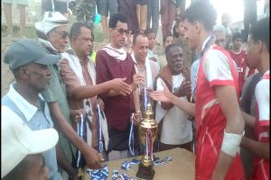 نأشئو صبر يتوَّجون أبطالاً لدوري الفرق الشعبية بمديريتي الحوطة وتبن