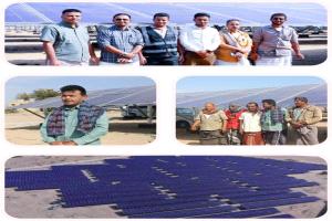 بقدرة إنتاجية 2 ميجاوات.. الشيخ الهاظل يتفقد اكتمال المرحلة الأولى لمشروع الطاقة الشمسية بشقرة