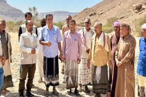مدير عام مديرية القطن يتفقد سير العمل بمشروع من الغذاء إلى الصمود المرحلة الثالثة (FuTuRe3) بوادي سر