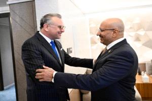 طارق صالح يبحث مع مستشار ترامب والسفير الأميركي تطورات اليمن وأمن الملاحة