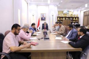 الوزير البكري يعقد اجتماعًا استثنائيًا مع وكلاء القطاعات العامة في وزارة الشباب والرياضة