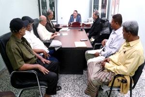 أمين عام المجلس المحلي بأبين "الحامد" يترأس اجتماع هيئة مستشفى الرازي العام لمناقشة التحديات التشغيلية ويدعو إلى دعم عاجل