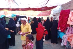 جمعية أجيال المستقبل تنظم بازارًا للأعمال اليدوية في خنفر بالشراكة مع منظمة الإنقاذ الدولية