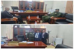 أمين عام مجلس الوزراء يلتقي وكيل وزارة الداخلية لقطاع الموارد البشرية والمالية