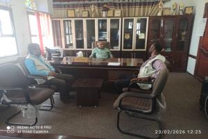 لقاء بتربية لحج يبحث دعم تعليم النازحين والمتضررين من السيول