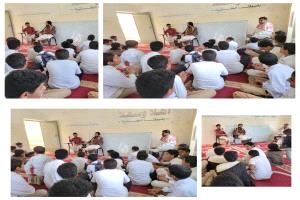 أختتام المسابقات المنهجية بمدرسة المجد للتعليم الأساسي بلنف بمديرية رخية