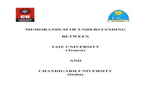 جامعة تعز توسّع حضورها العالمي بتوقيع مذكرة تفاهم افتراضية عبر الزووم مع جامعة هندية رائدة