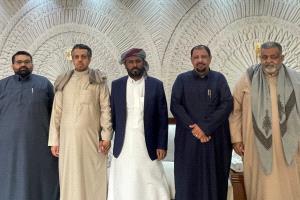 الشيخ عمرو بن حبريش في ضيافة قبيلة آل بطاطي بالرياض