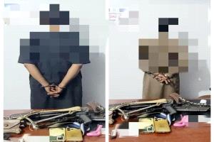 نجاح عملية أمنية لمكافحة المخدرات في القبض على مروجي مواد مخدرة غربي مدينة عتق